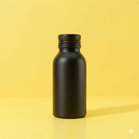 Rajoitettu erä: Black Gloss Aluminium Bottles | Ainutlaatuinen viimeistely