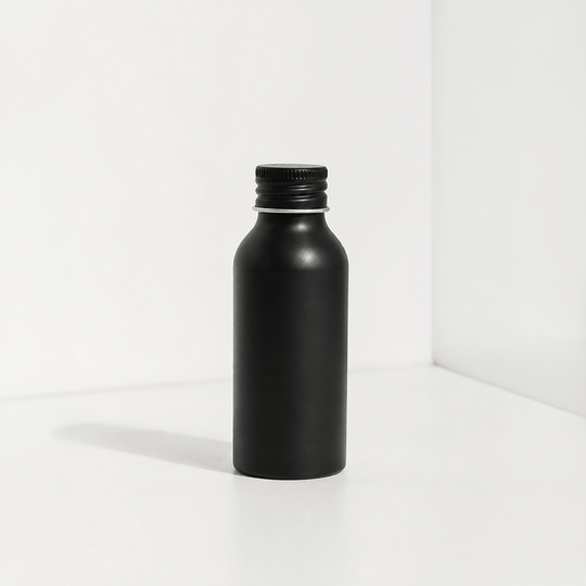 Rajoitettu erä: Black Gloss Aluminium Bottles | Ainutlaatuinen viimeistely