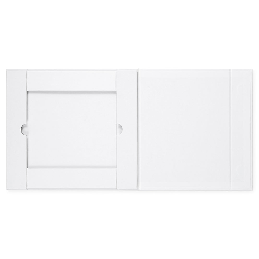 Flat-Pack A5 magneettiset lahjarasiat musta & valkoinen